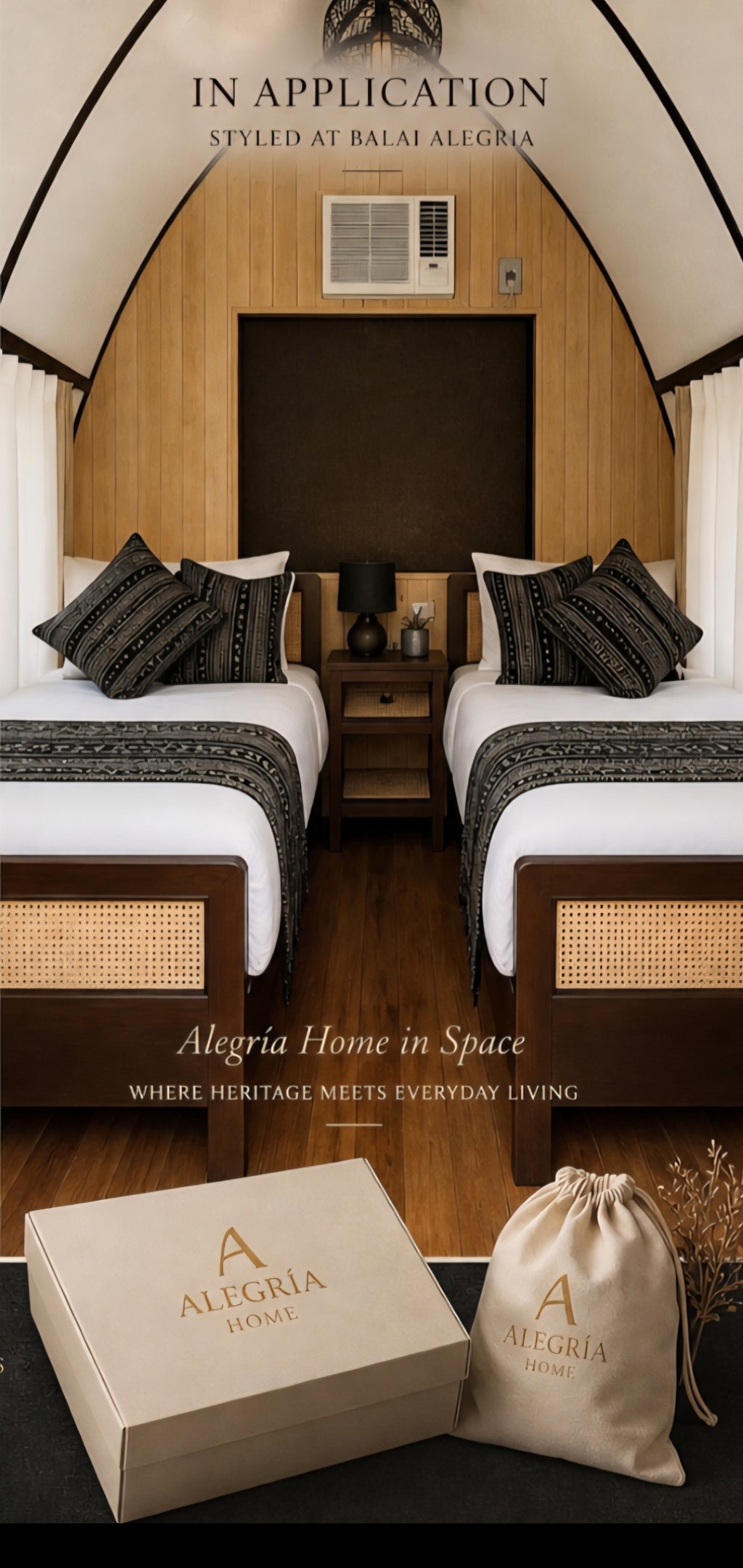 Bed Runner & Throwpillow Set
