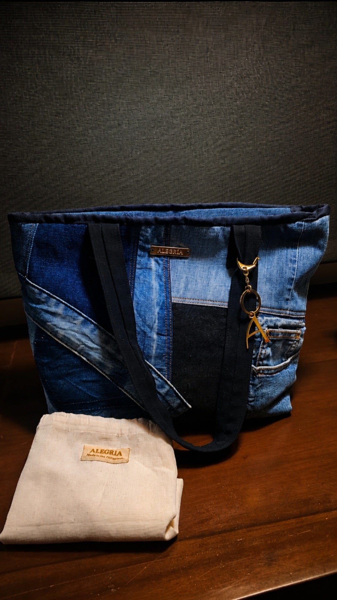 Tagpi Denim Bag