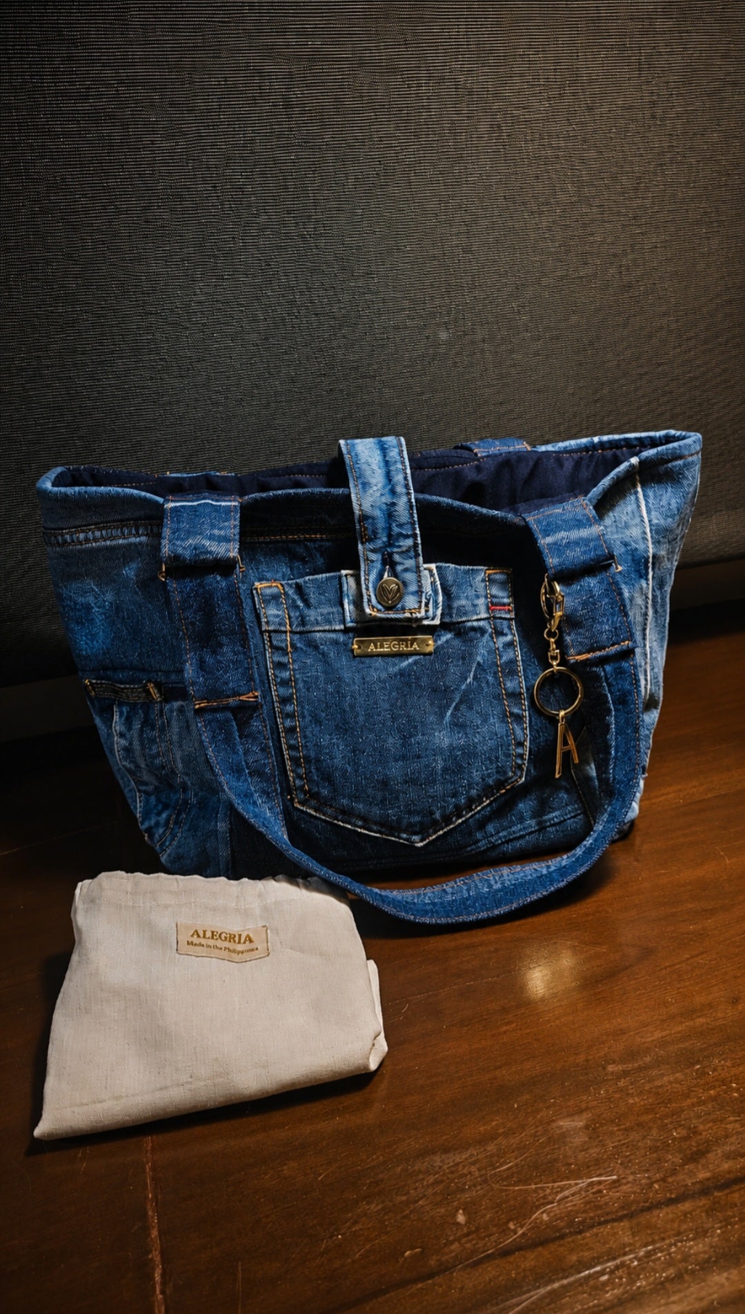 Tagpi Denim Bag
