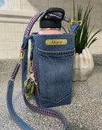 Denim Bottle Bag