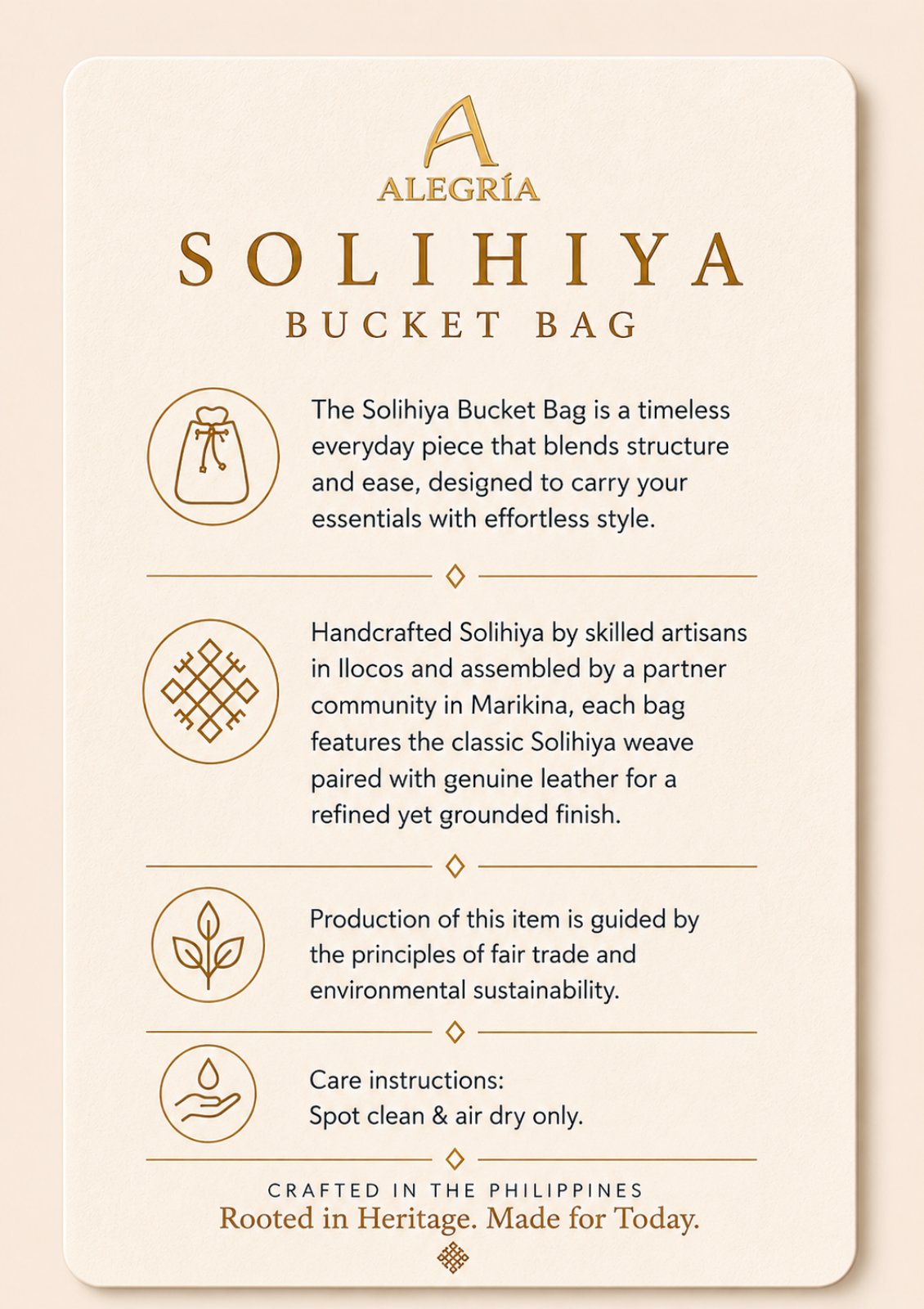 Solihiya Bucket Bag